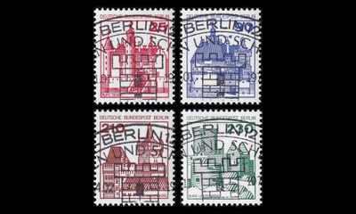 Berlin 587-90 o Käyttösarja linnoja EPL (1978)