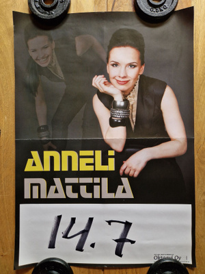 Anneli Mattila Keikkajuliste 60 x 42 cm