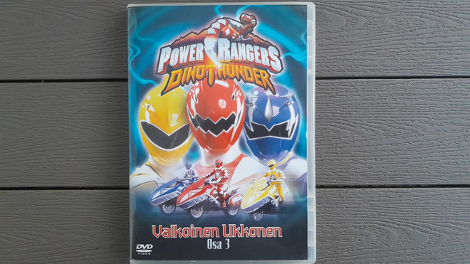 DVD: Power Rangers DinoThunder - Valkoinen Ukkonen Osa 3
