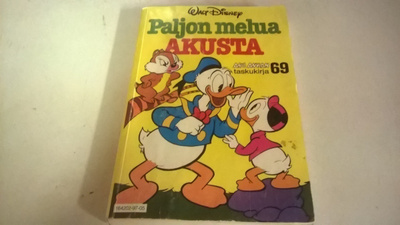 Aku Ankan taskukirja  69 Paljon melua Akusta