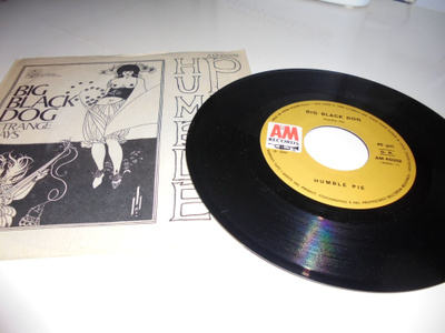 7" Humble Pie-Big Black Dog / Strange Days
