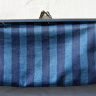 Marimekko siniraidallinen kukkaro - pikkukuva 1