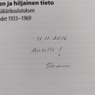 Sari Aalto : Medisiinarit, ammattiiin kasvaminen ja hilja... - pikkukuva 2