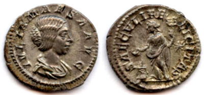 ANCIENT / ROME (II): EMPIRE / Julia Maesa, AR Denarius