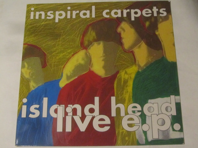 Inspiral Carpets: Island Head Live  E.P.  12"