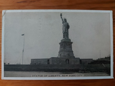 The Statue of Liberty, New York City k. 1924