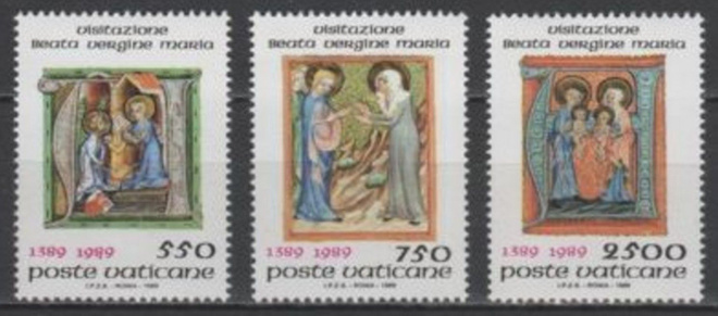 (S0054) VATICAN, 1989 (600 Years of Feast of Visitation)