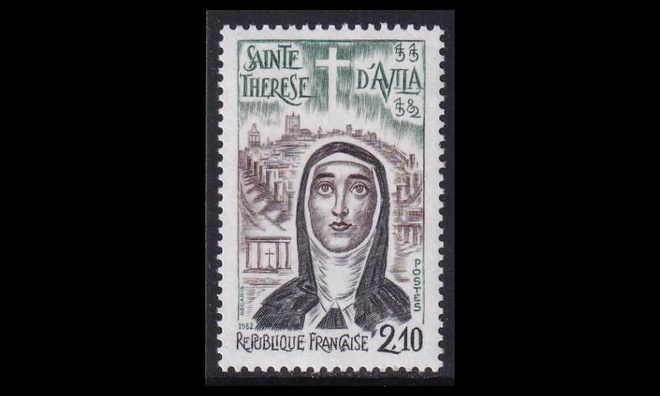 Ranska 2369 ** Theresia von Avila (1982)