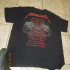 Metallica Europe 2012 kiertuepaita L (Black Album) - pikkukuva 2