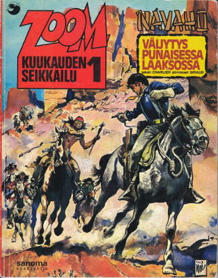 Zoom albumi 01 Navaho: Väijytys punaisessa laaksossa