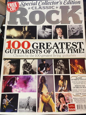 Classic Rock: 100 Greatest Guitarists -erikoisnumero