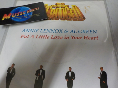 ANNIE LENNOX & AL GREEN - PUT A LITTLE... EU - 88 7" EX/EX-