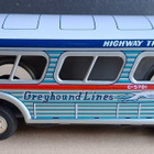 Greyhound Lines pelti linja-auto pienoismalli bussi - pikkukuva 4