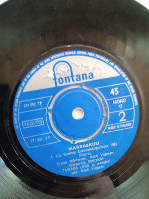 SINGLE- LEVY: TAMARA LUND  FONTANA 271562 TF