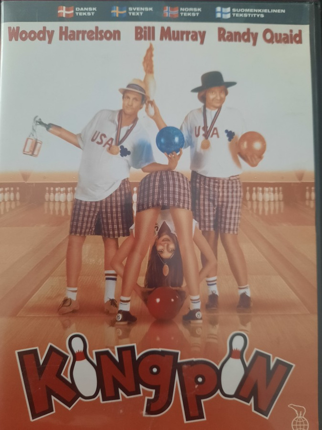TÄYSNUIJAT / KINGPIN DVD  ( Bill Murray)
