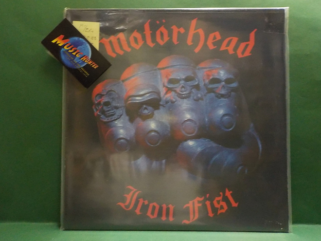 MOTÖRHEAD - IRON FIST M-/EX+ UK -87 REISSUE LP