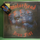 MOTÖRHEAD - IRON FIST M-/EX+ UK -87 REISSUE LP - pikkukuva 1