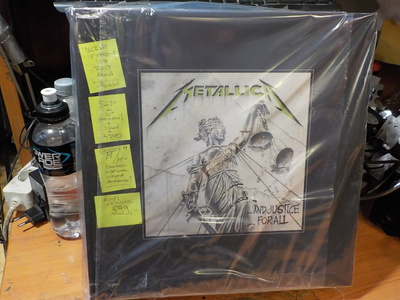 METALLICA - AND JUSTICE FOR ALL 5LP+10''+10CD+4DVD BOKSI