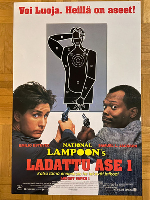 Vanha elokuvajuliste: Ladattu ase 1