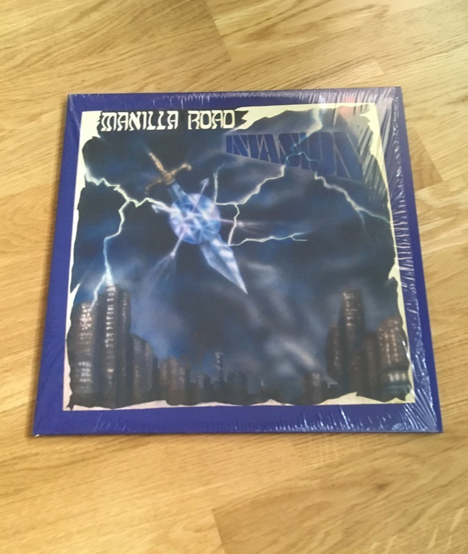 Manilla Road – Invasion LP (Electric Blue Transparent)