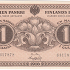 1 Markka 1916, 7 numerolla, kl.9-10 - pikkukuva 1