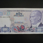 TURKEY 1000 LIRA 1986 P-196 KL5-6 (K15-S106) - pikkukuva 1