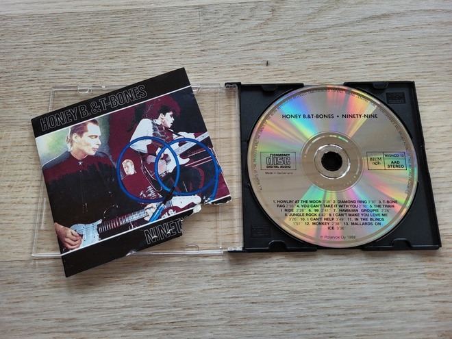 Honey B & The T-Bones – Ninety-Nine (CD)