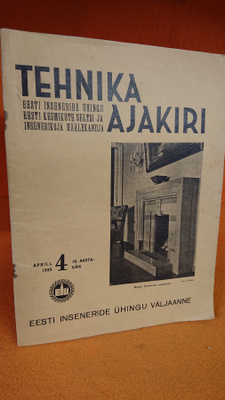 Tehnika ajakiri 1939 Nr. 4