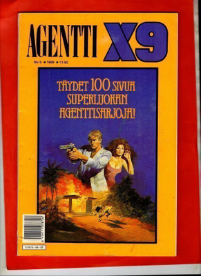 AGENTTI X9  100 sivua Agenttisarjoja.