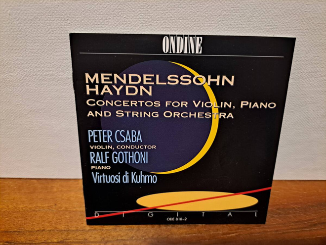 Mendelssohn,Haydn:Double Concertos-Csaba,Gothoni, Kuhmo CD