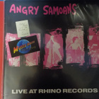 ANGRY SAMOANS - LIVE AT RHINO RECORDS EX+/EX+ LP - pikkukuva 1