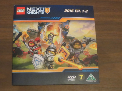 Lego Nexo Knights 2016 EP DVD