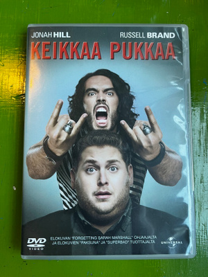 Keikkaa pukkaa - Get him to the Greek DVD Jonah Hill