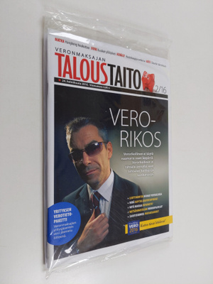 Veronmaksajan taloustaito 2/16 +yrityksen verotietopakett...