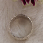 Ruotsalainen muhkea 925 hopeasormus kuvioinnilla. 18,5 mm - pikkukuva 5