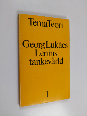Georg Lukacs : Lenins tankevärld