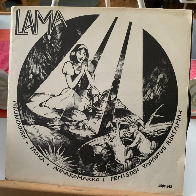 LAMA: Väliaikainen- EP * FIN 1981 * original 2nd press