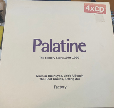 Palatine: The Factory Story 1979-1990 4cd HARVINAINEN
