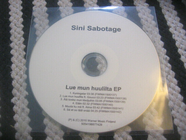 Sini Sabotage - Lue mun huulilta EP (cds)