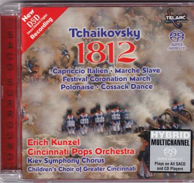 Tšaikovski 1812 – TELARC SACD – AIDOT TYKINLAUKAUKSET!