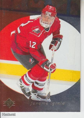 Jarome Iginla 1996 UD SP premier prospect