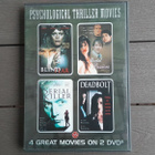 DVD: Psychological Thriller Movies, 4 elokuvaa, 2×DVD - pikkukuva 1