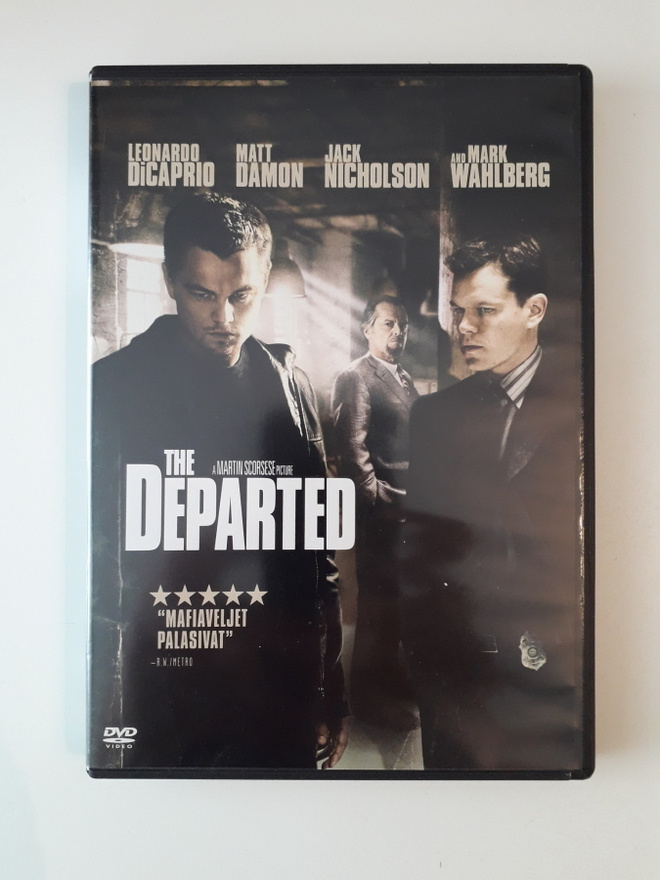 The Departed, DiCaprio, Nicholson ja Damon - DVD