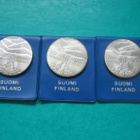 3 kpl 25 mk hopea juhlaraha Lahden MM-hiihdot - 1978 - pikkukuva 2