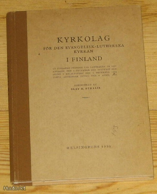 Kyrkolag för den evangelisk-lutherska kyrkan i Finland 1950