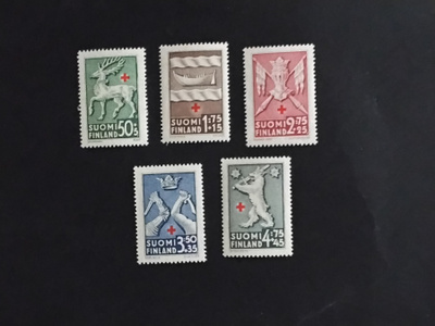 1942 pr maakuntien vaakunoita**