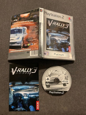 V-Rally 3 PS2 (Suomijulkaisu)