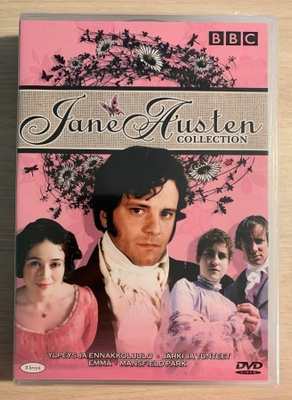 JANE AUSTEN -kokoelma (8DVD) 4 minisarjaa (UUSI)