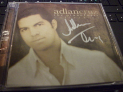 2CD : Cruz , Adlan : The pianoforte ( SIGNED ! ! ! ) SIs.pk
