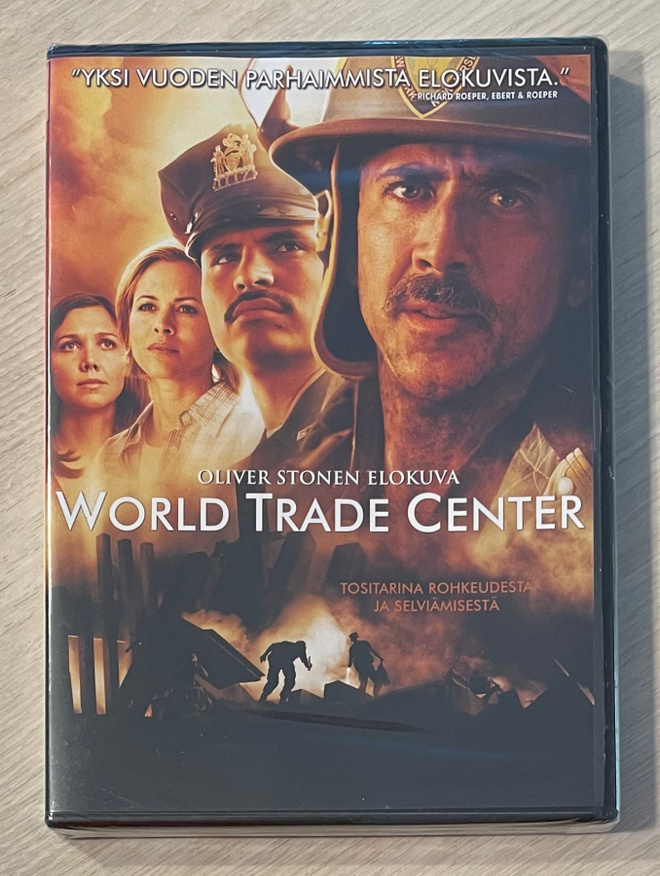 Oliver Stone: WORLD TRADE CENTER (2006) Nicolas Cage (UUSI)